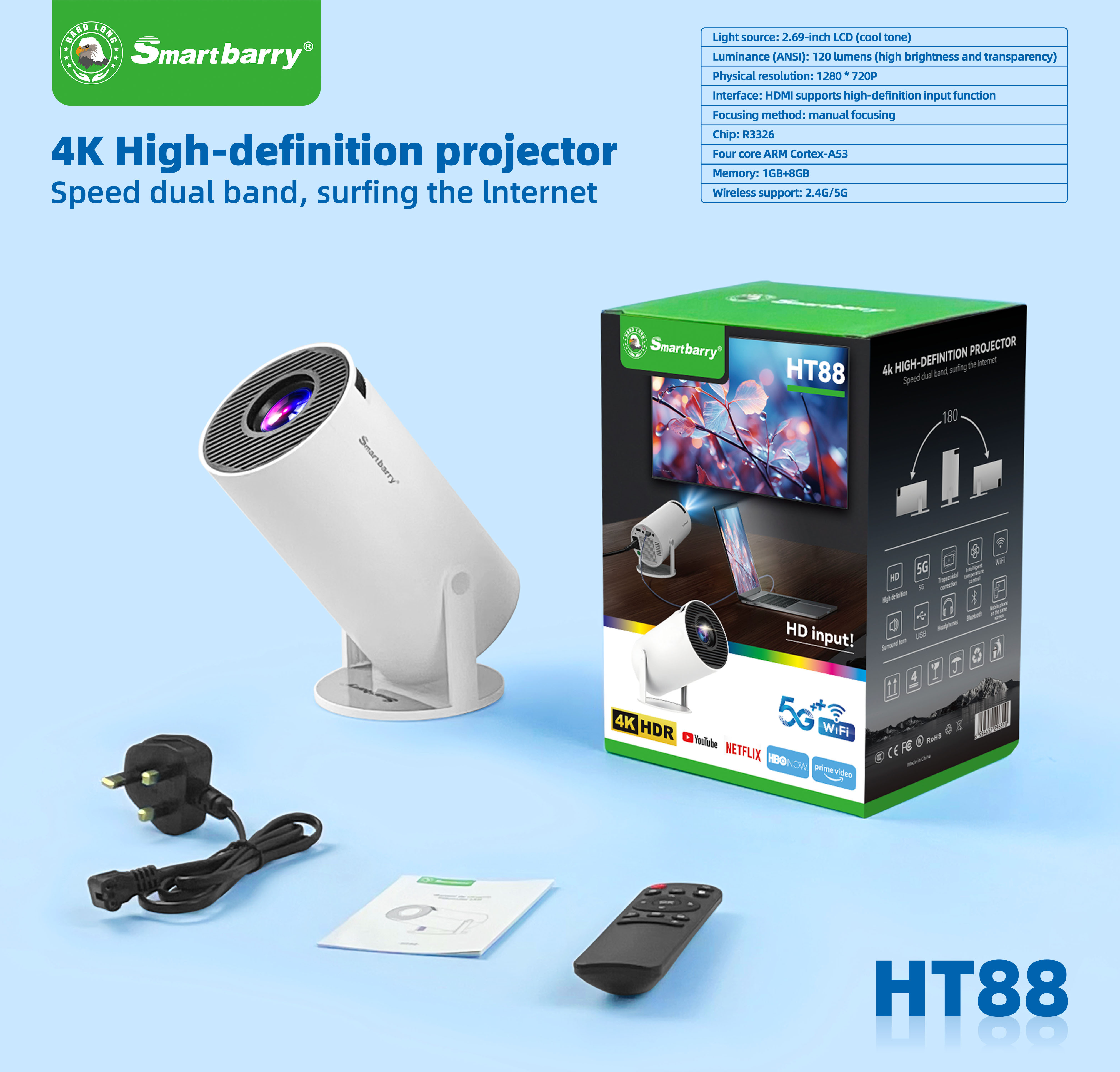 Projector HT88,nodizz