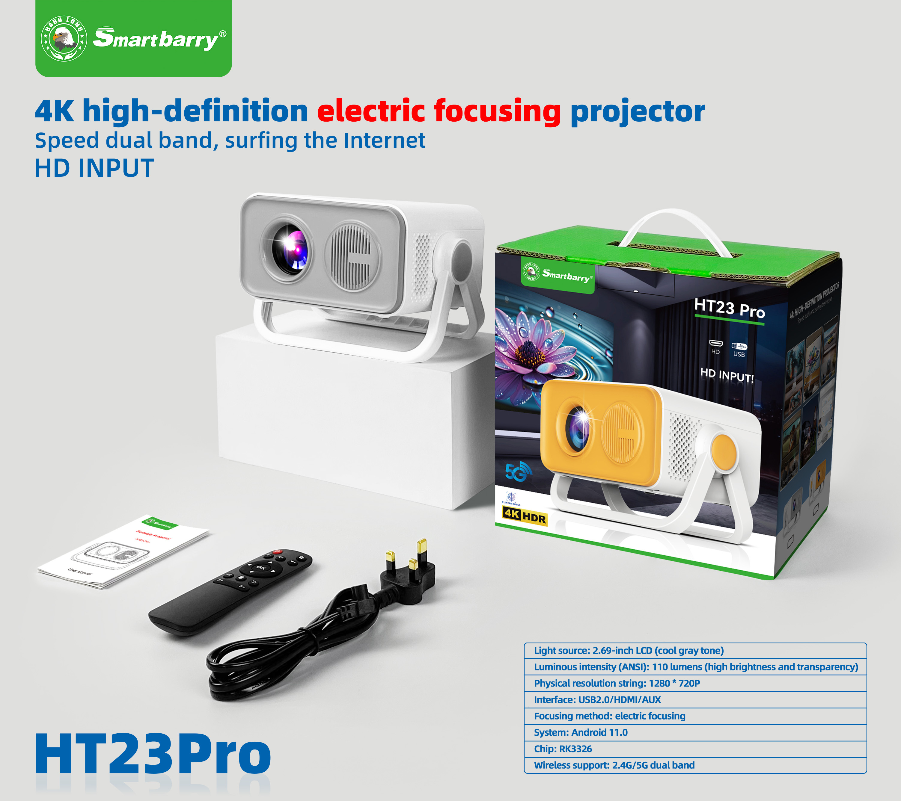 Projector HT23 PRO,nodizz