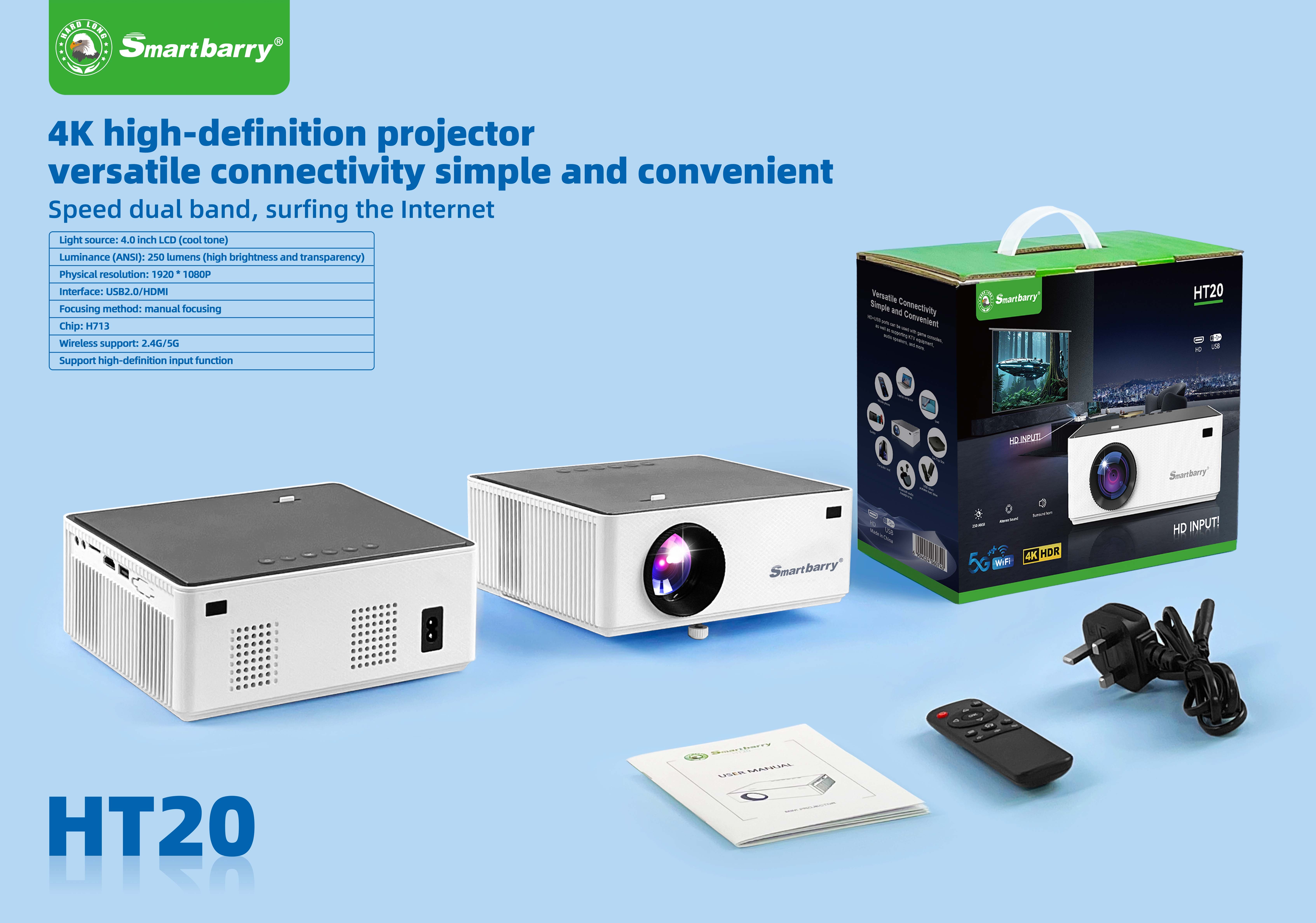 Projector HT20,nodizz