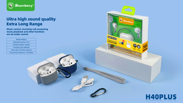 Bluetooth headset H40 plus,Huilong Group