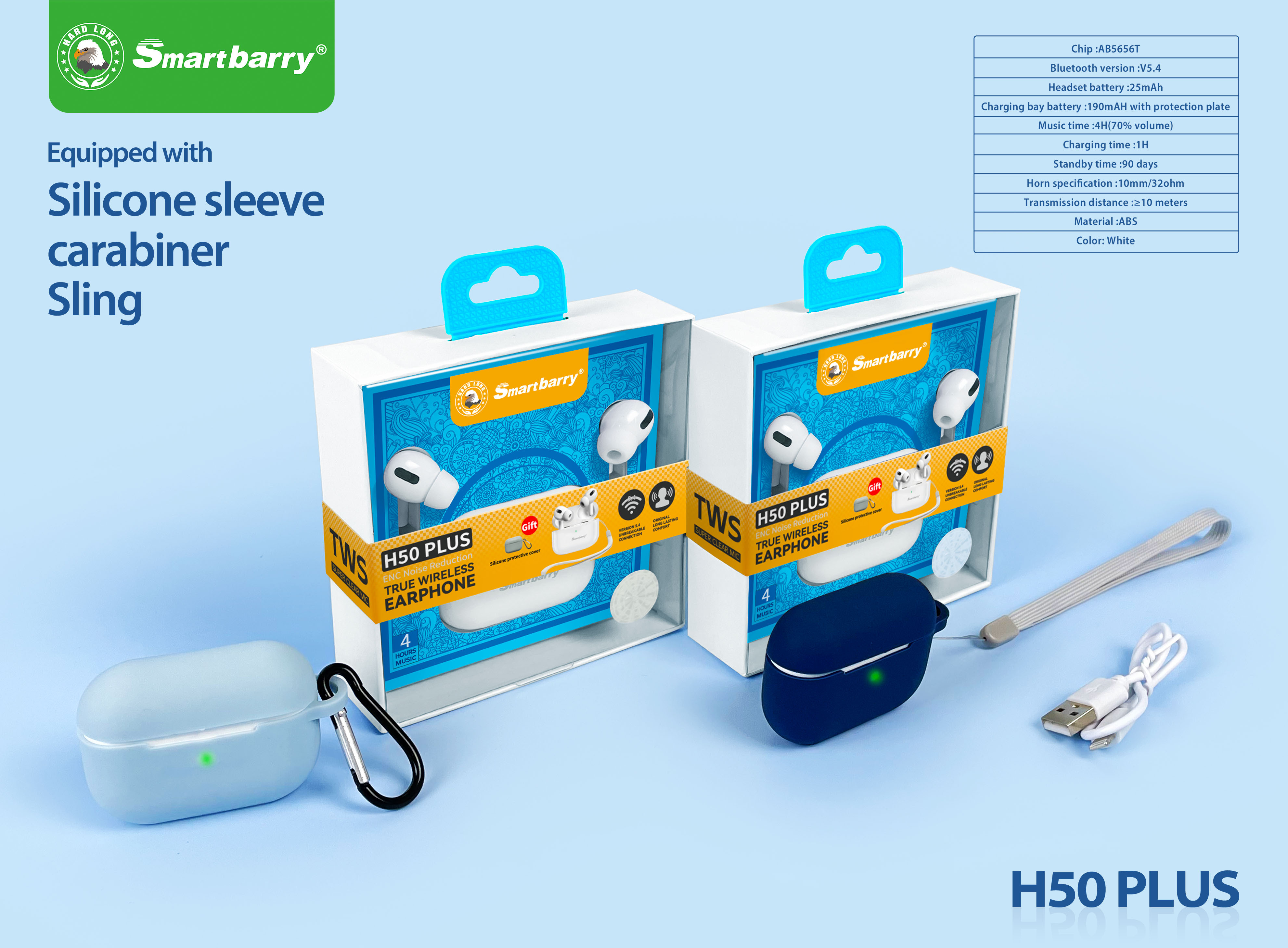 Bluetooth headset H50PLUS,nodizz