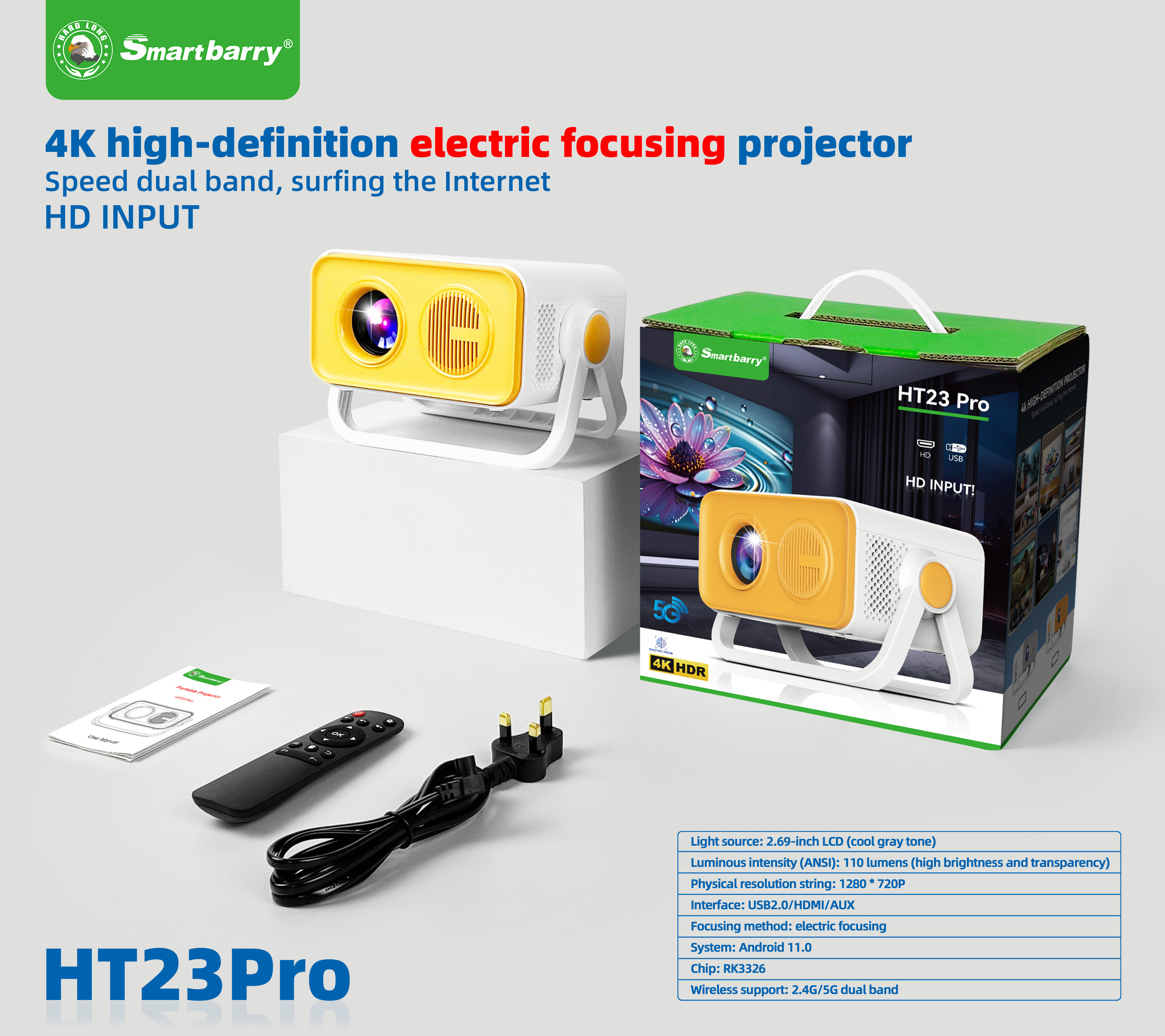 Projector HT23 PRO,nodizz
