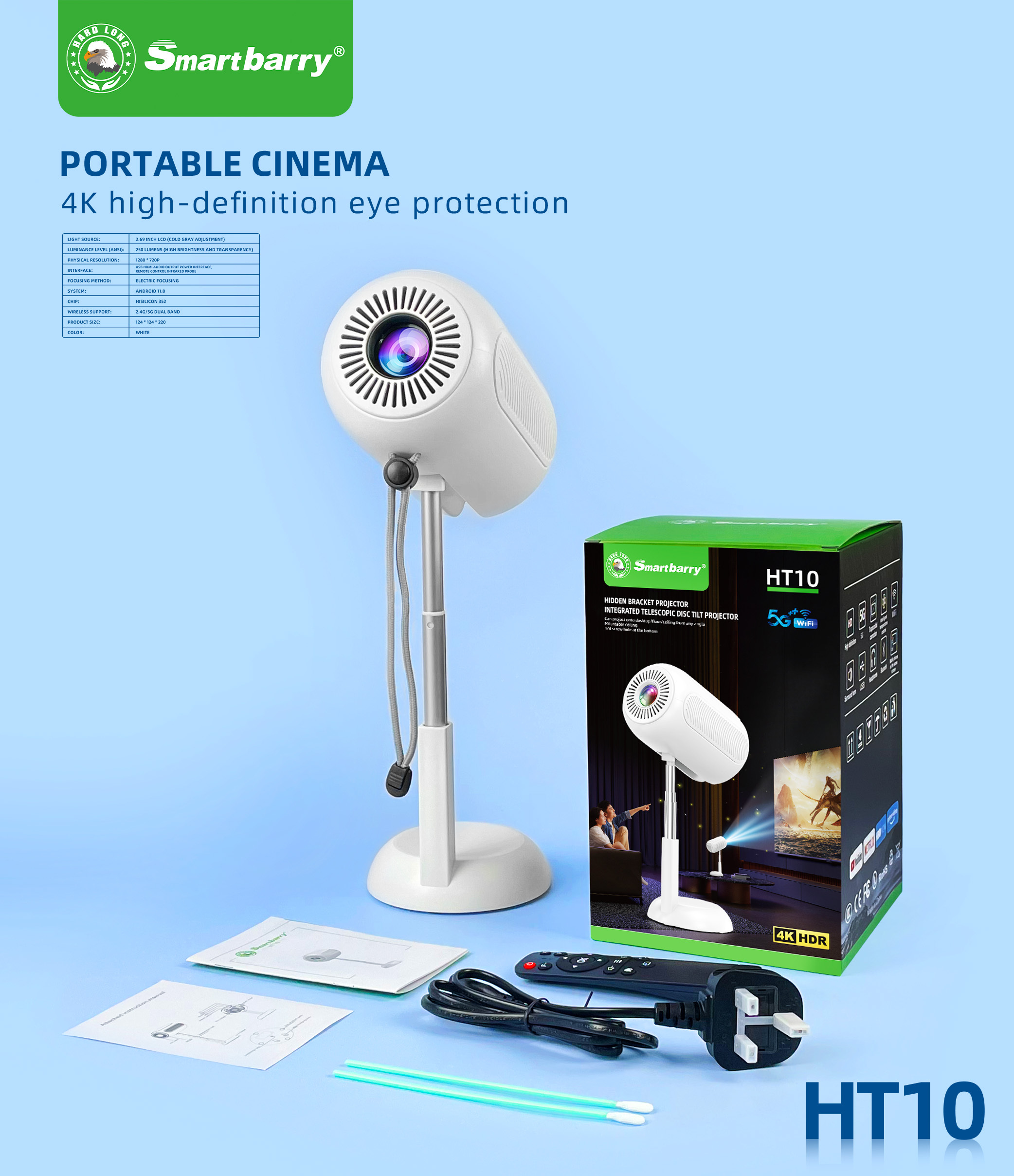 Projector HT10,nodizz