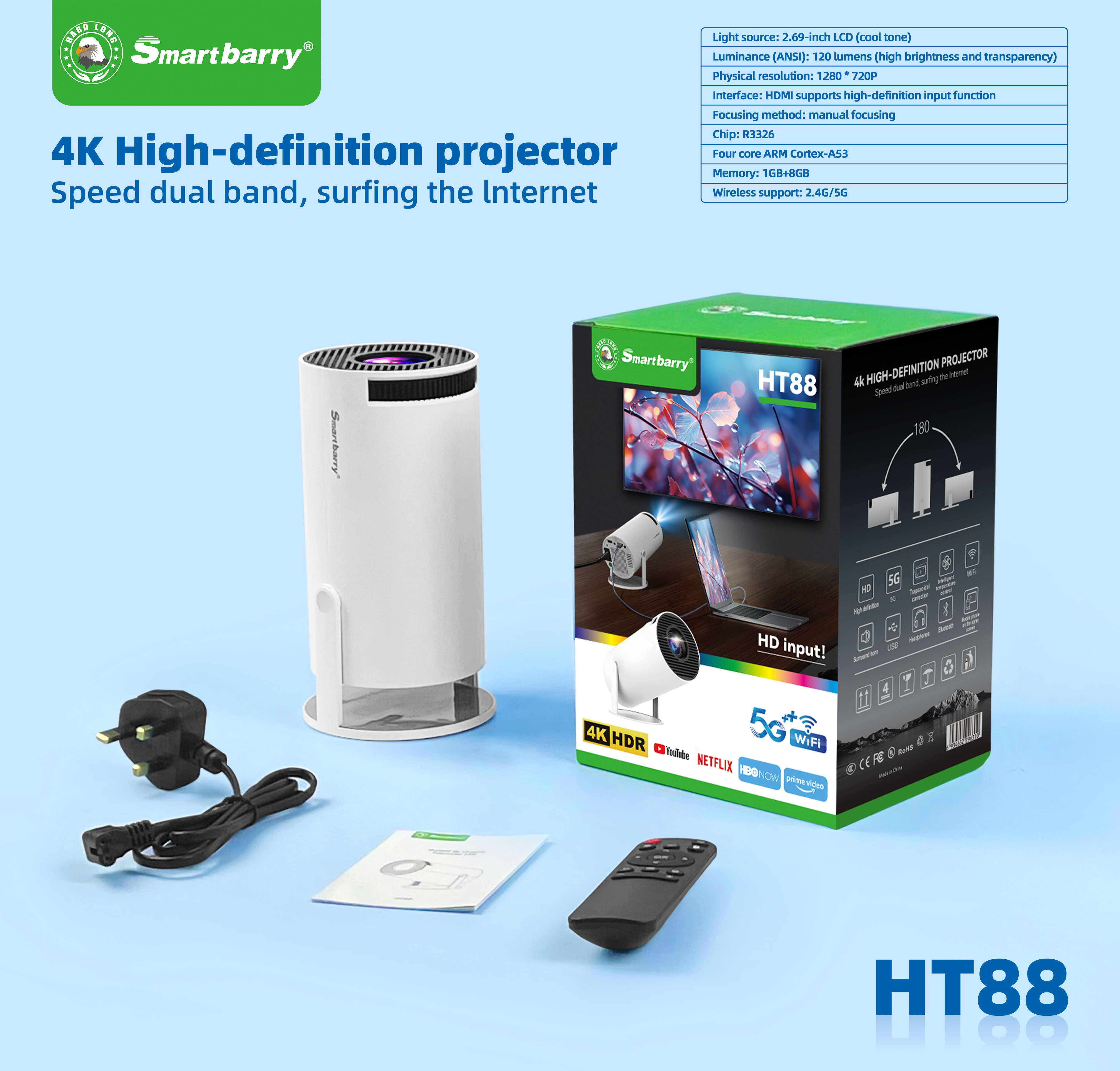 Projector HT88,nodizz