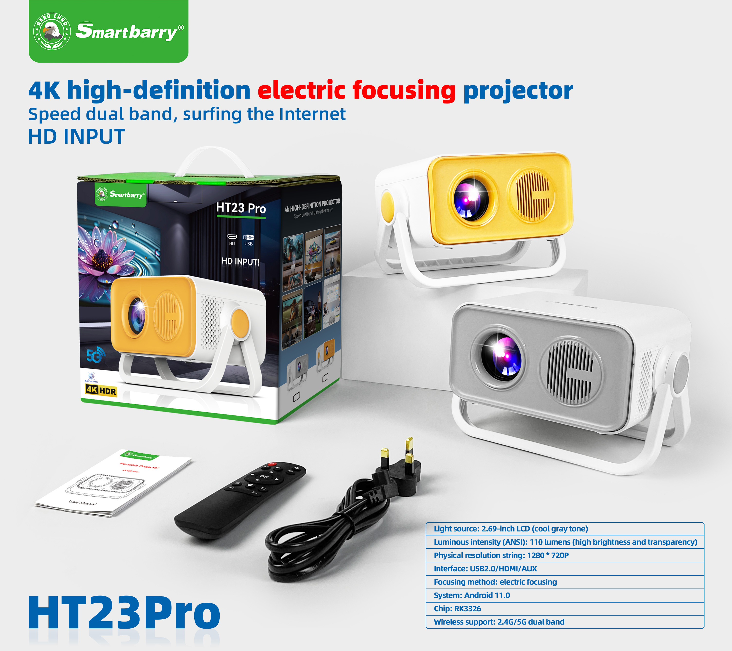 Projector HT23 PRO,nodizz