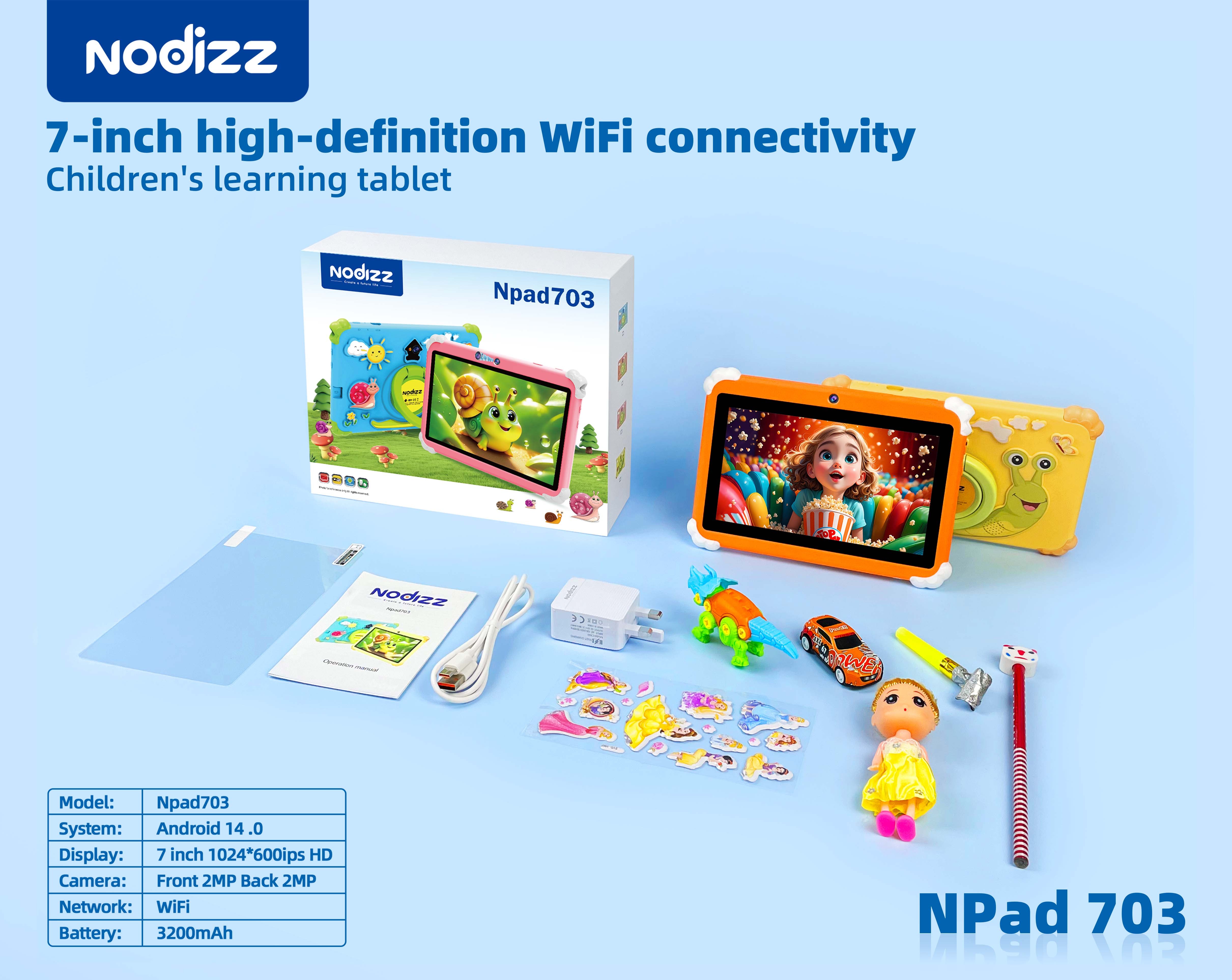 Kid's Tablet Npad703,Huilong Group