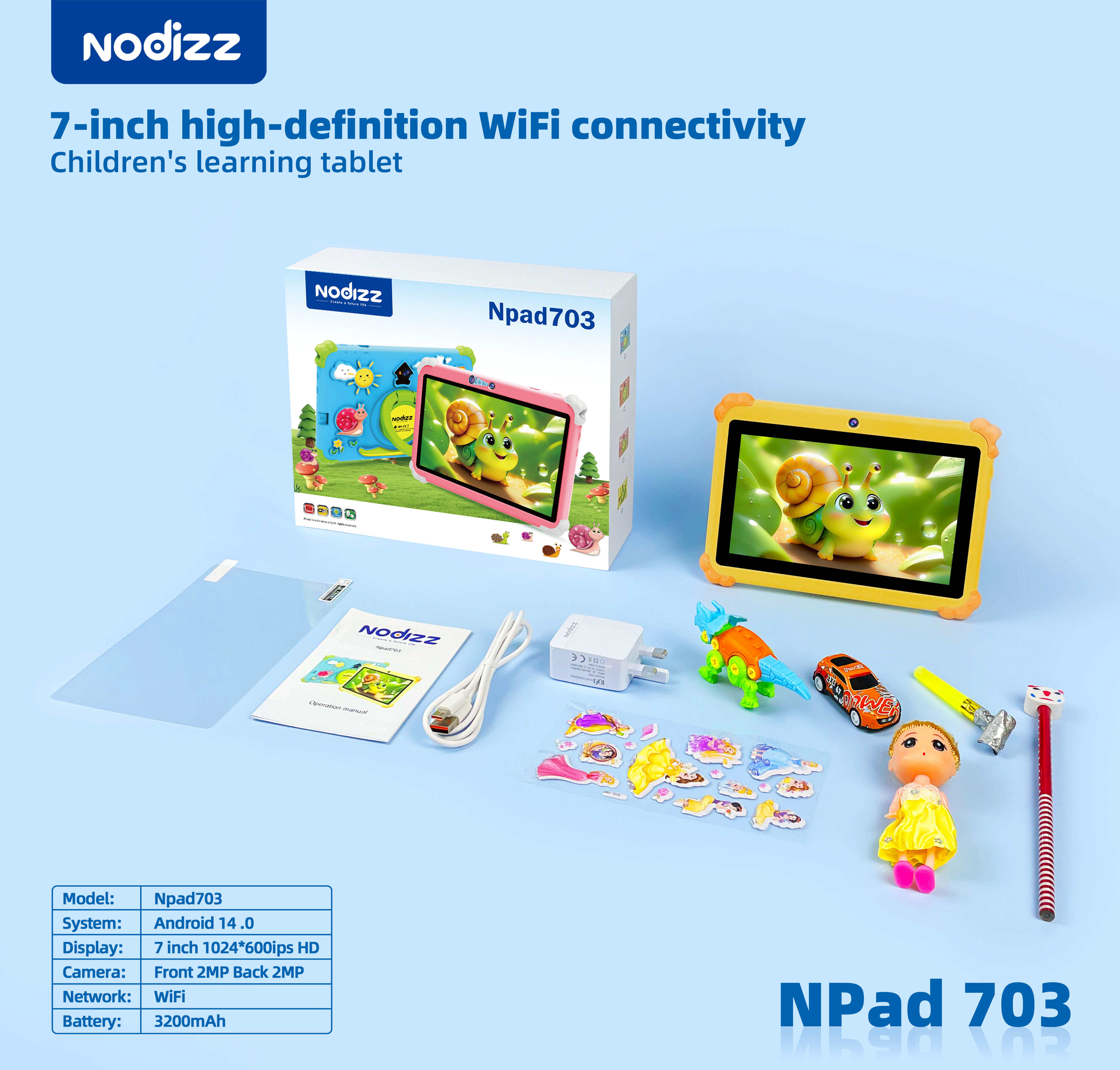 Kid's Tablet Npad703,Huilong Group