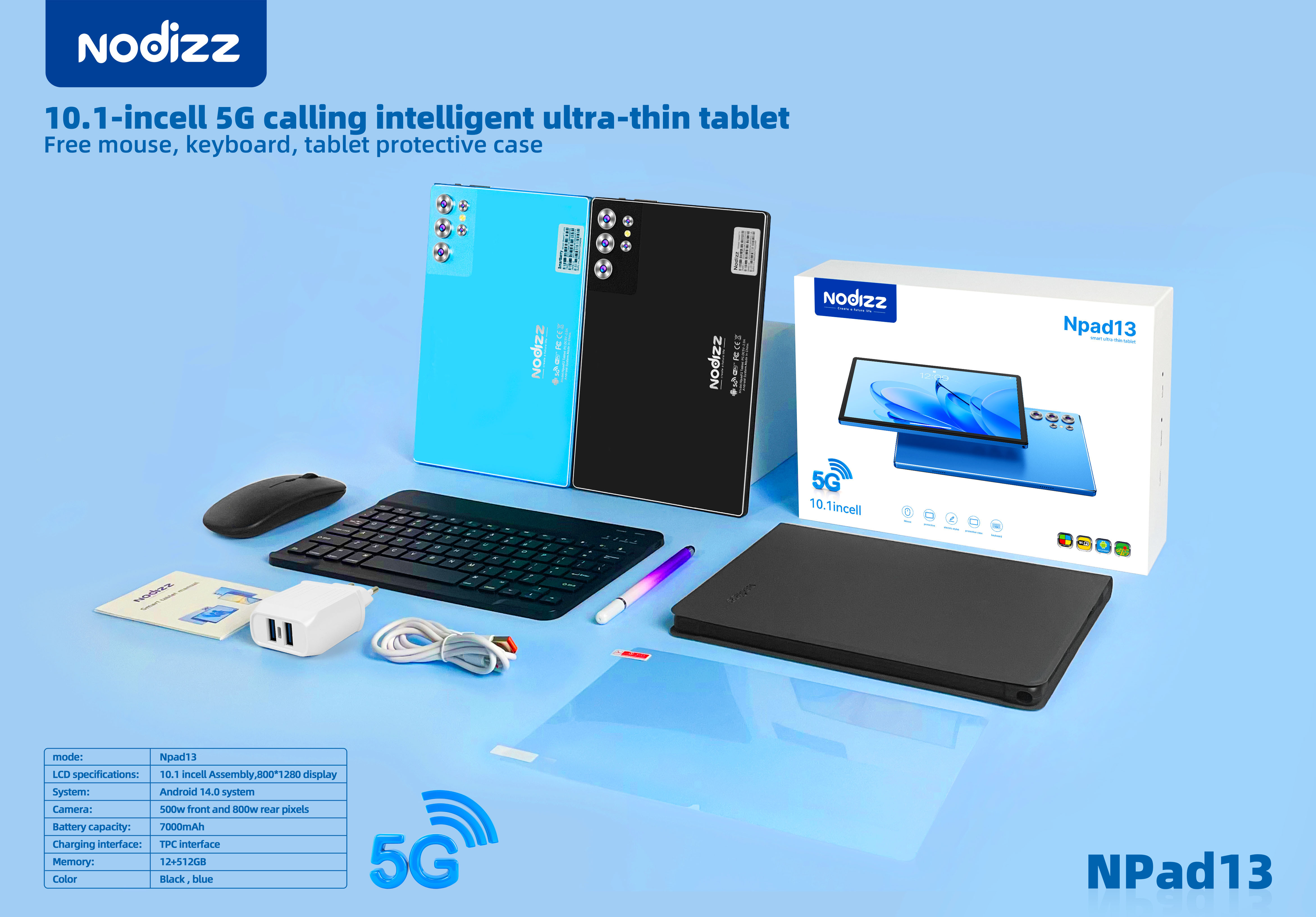 Adult tablet computer Npad13,nodizz