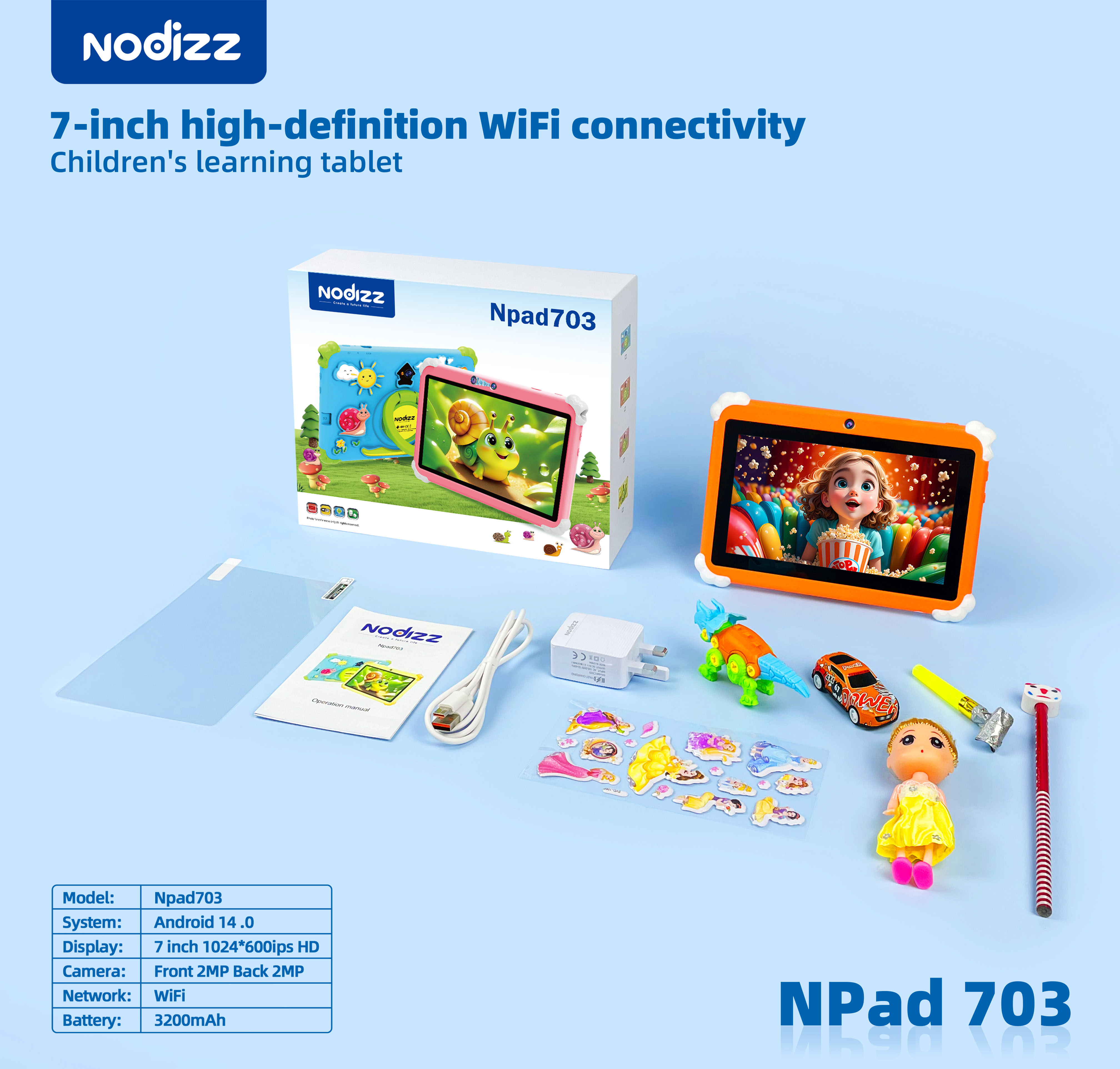Kid's Tablet Npad703,Huilong Group