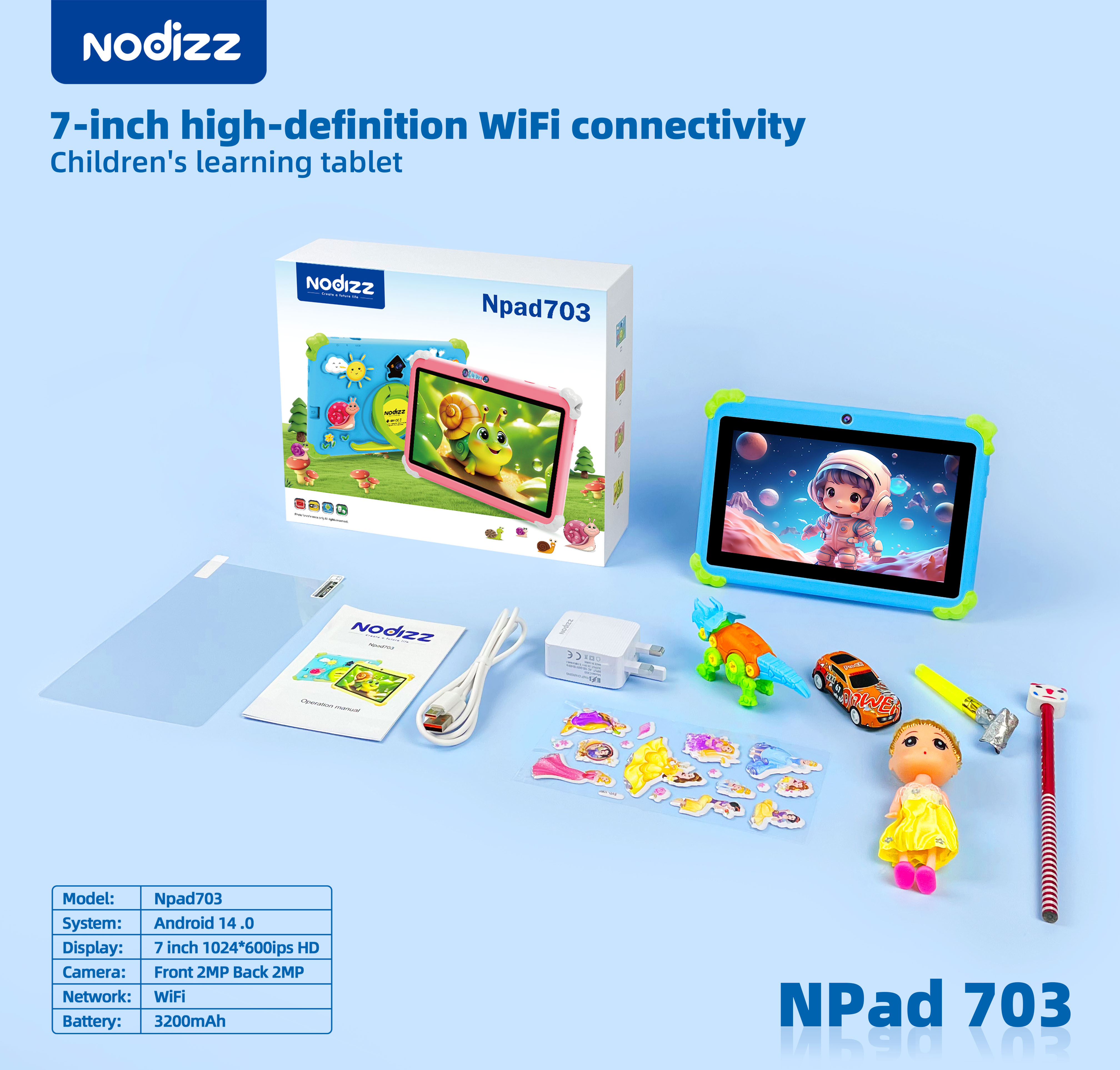 Kid's Tablet Npad703,Huilong Group