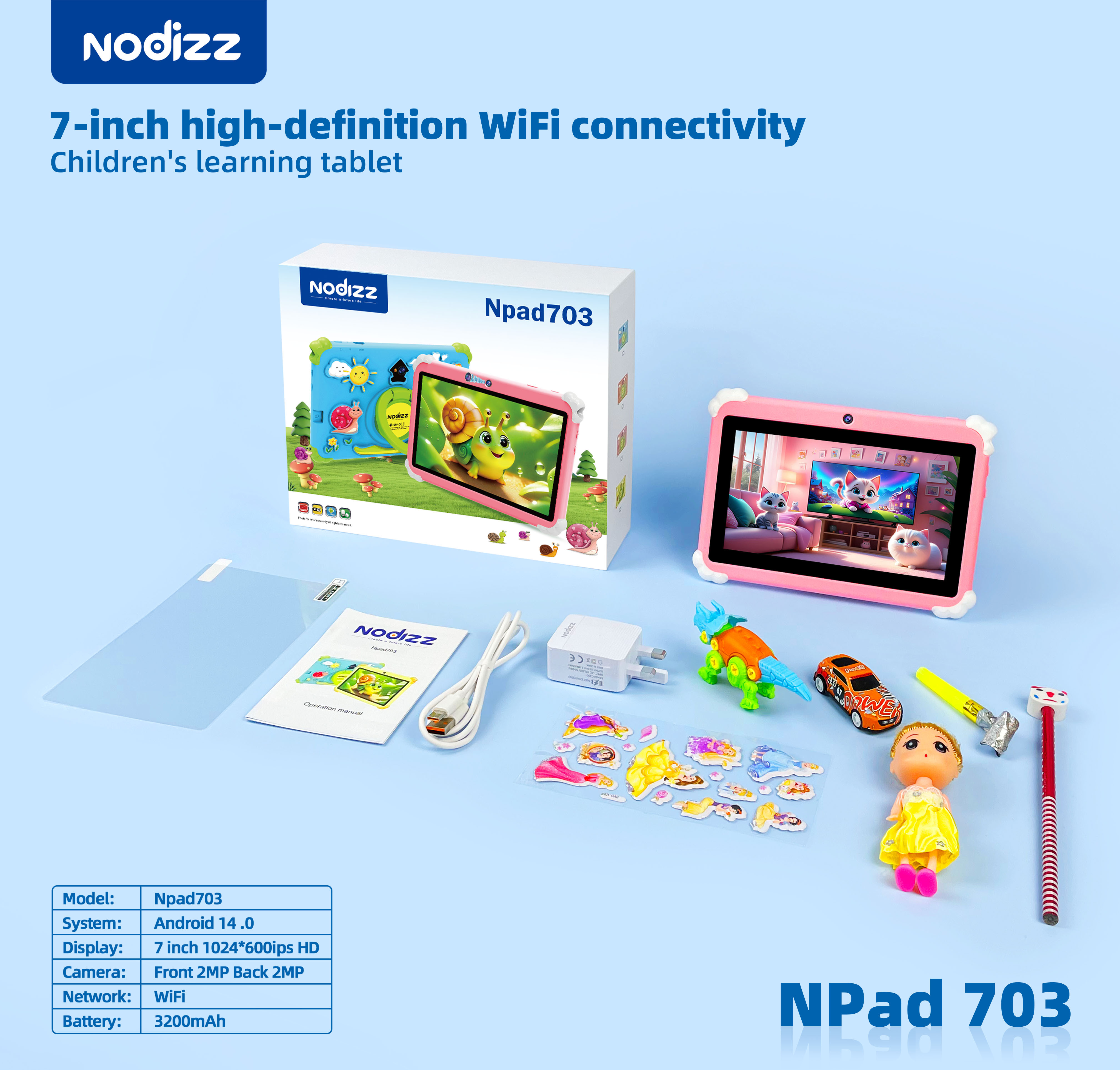 Kid's Tablet Npad703,Huilong Group