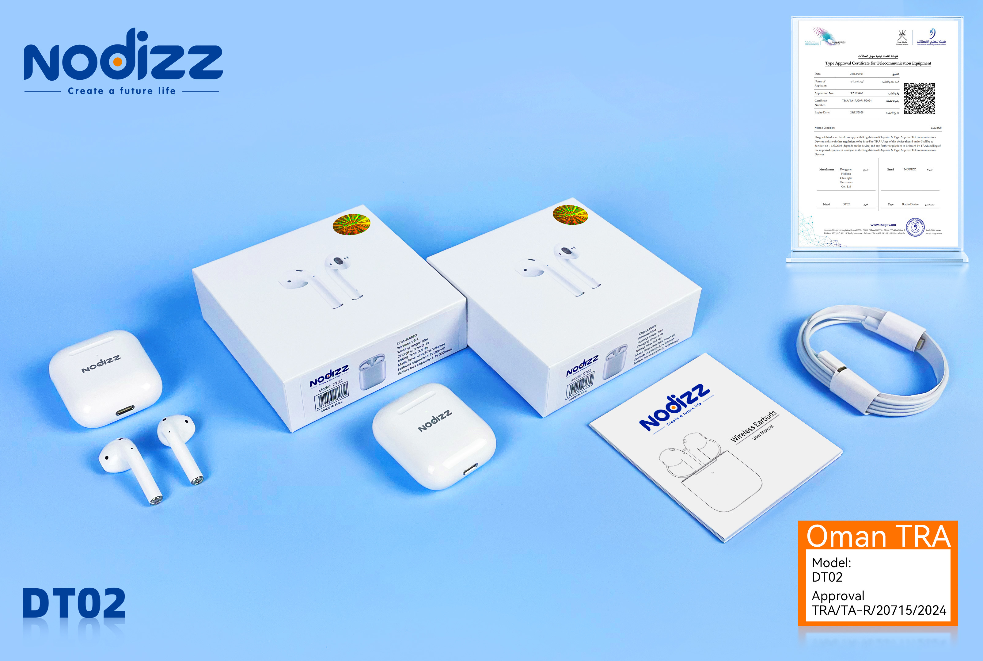 Bluetooth headset DT02,nodizz