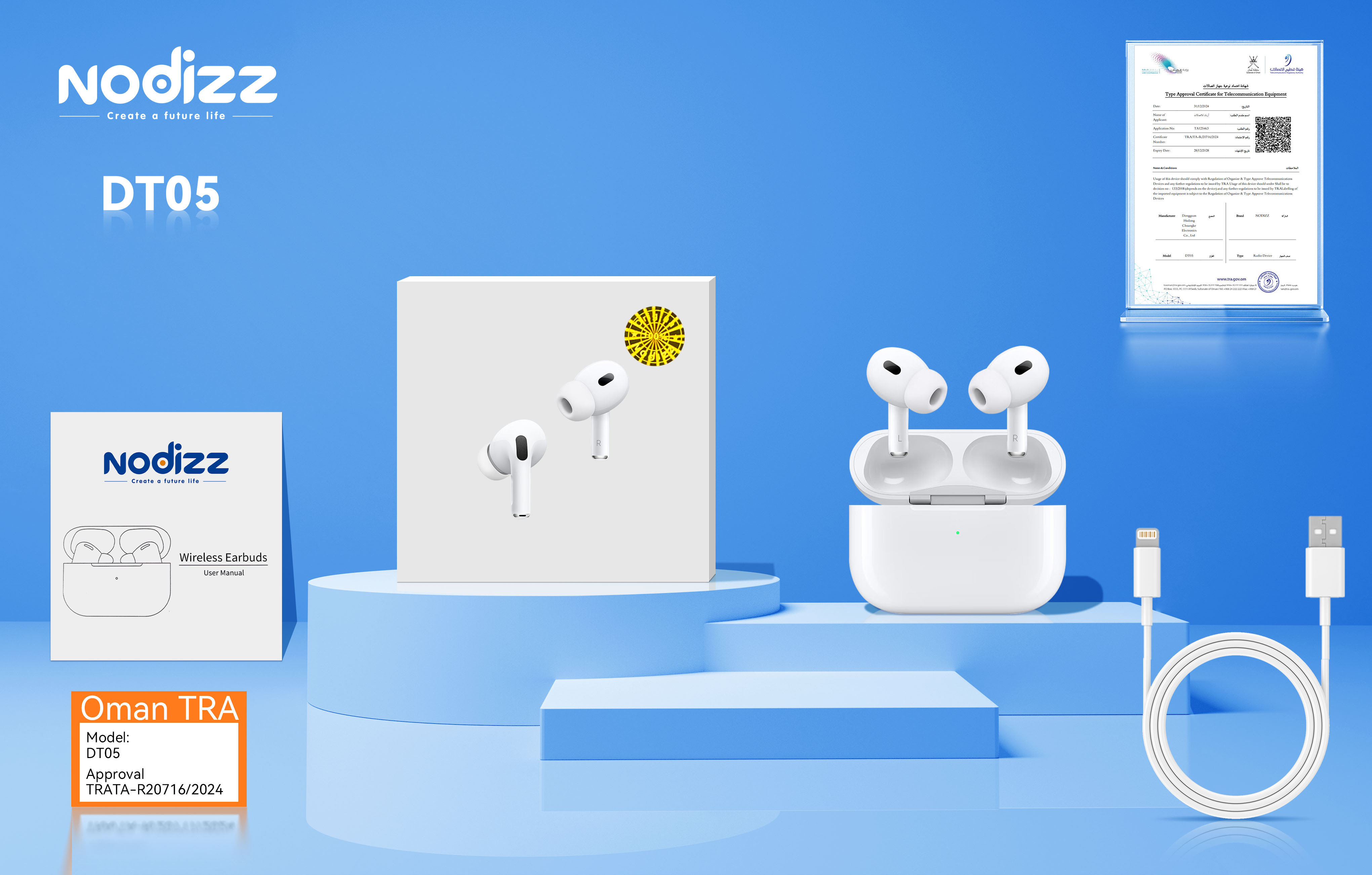 Bluetooth headset  DT05,nodizz