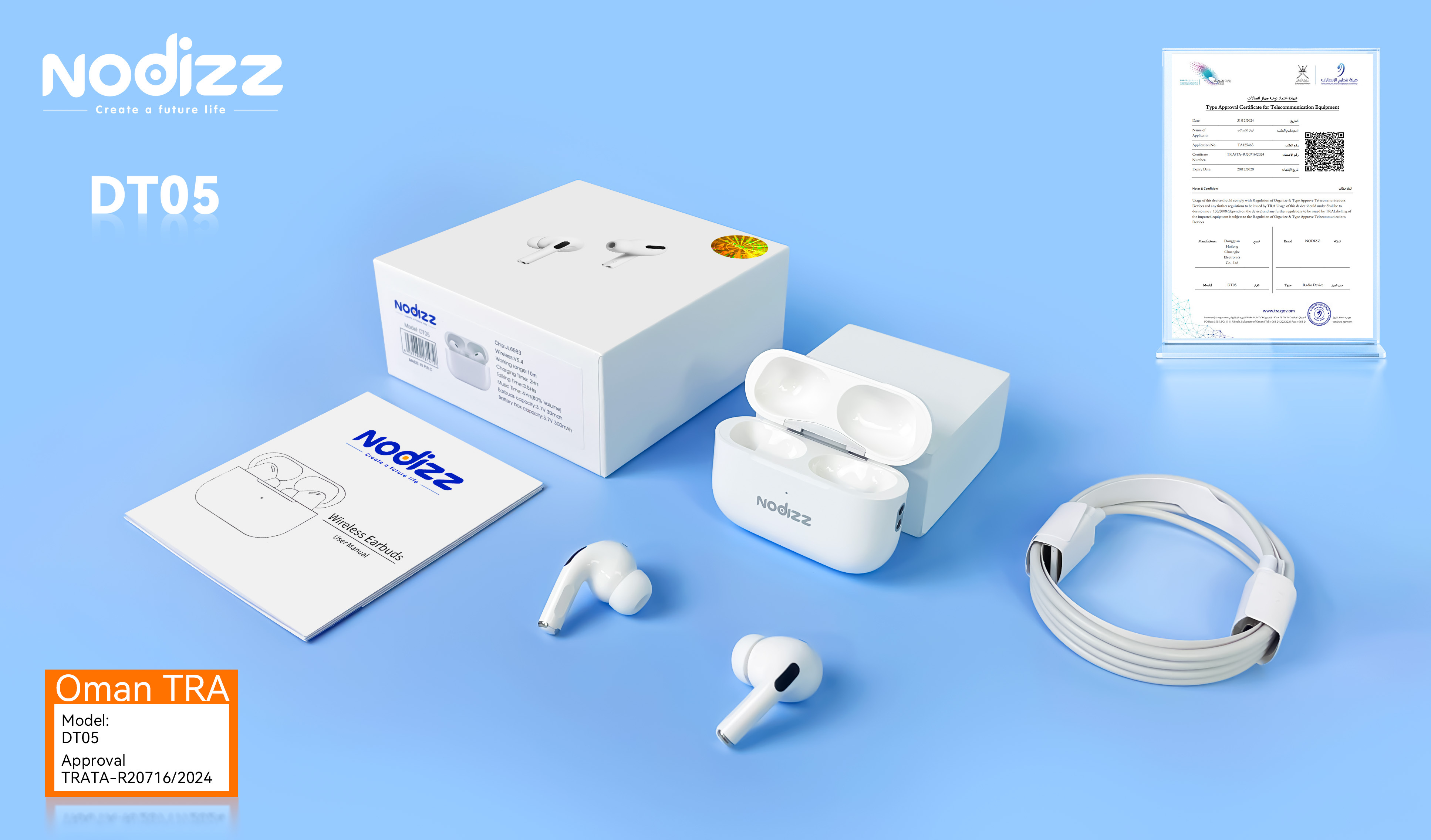 Bluetooth headset  DT05,nodizz
