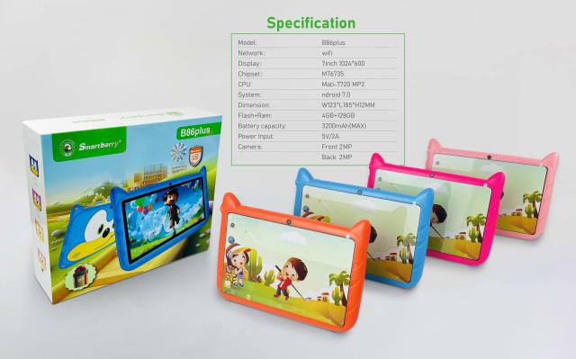 Kid's Tablet B86 plus WIFI,Huilong Group