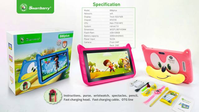 Kid's Tablet B86 plus WIFI,Huilong Group