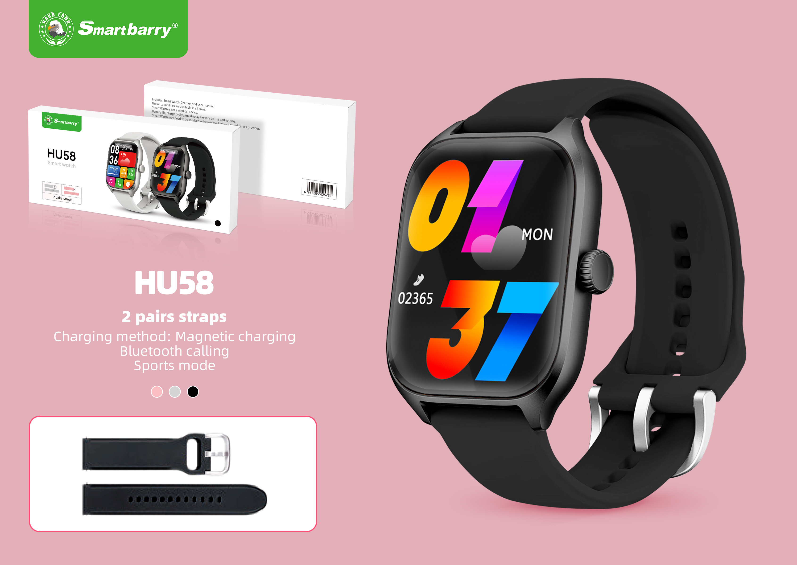 Smart Watch HU58,nodizz