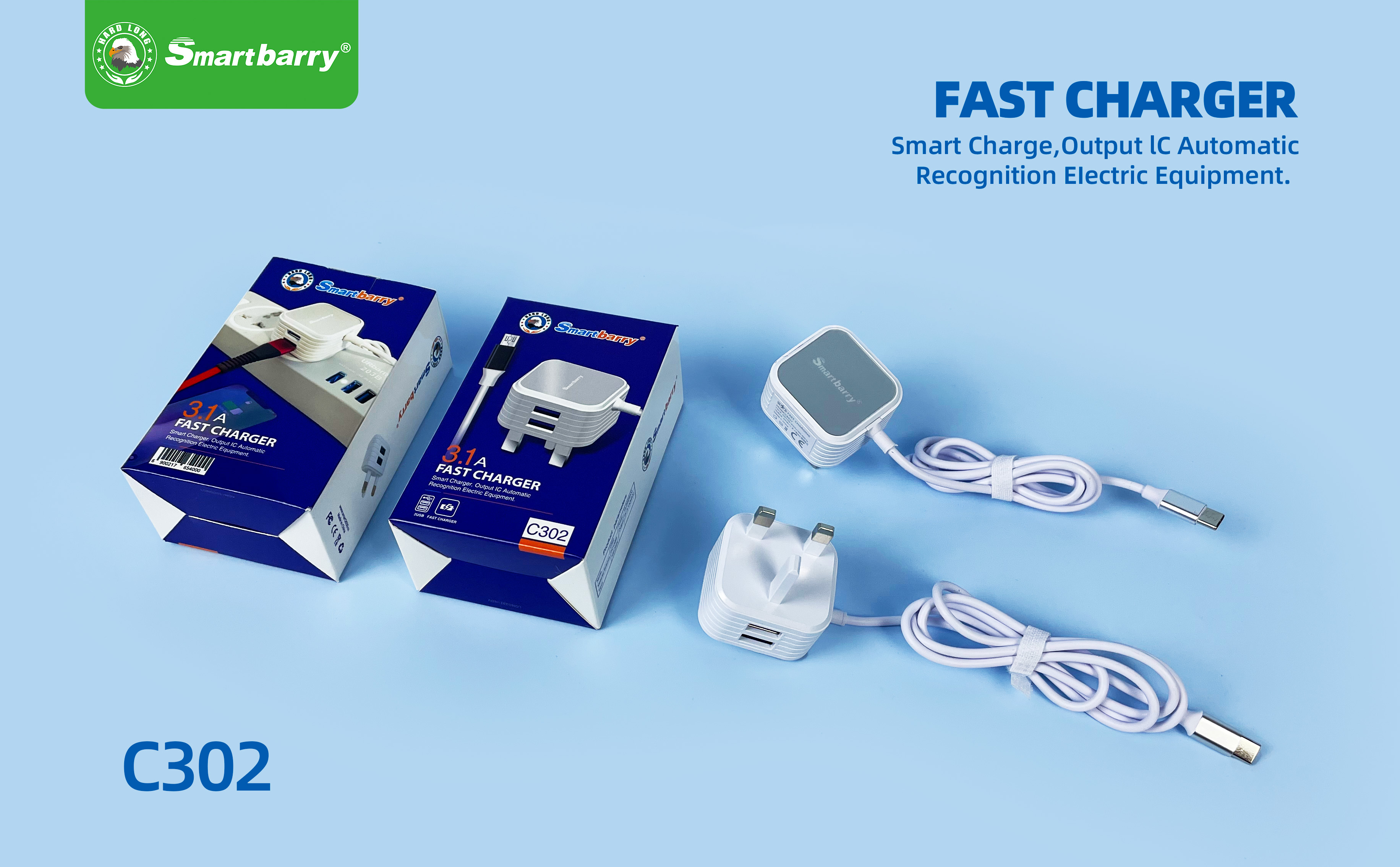 Smartberry 智能充电器C302,Huilong Group