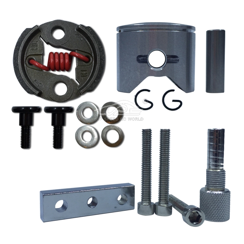 TOP SPEED RC WORLD 8000 RPM Clutch Shoe/Piston Kit 36 mm And Lama Tool for Zenoah Chung Yang 1/5 RC car Baja 5B 5T 5SC