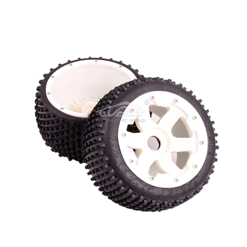 Rear off-road wheel set Fit 1/5 HPI Baja 5B