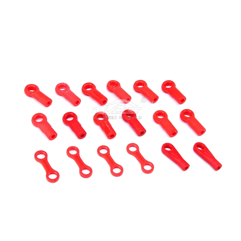 Nylon Ball end kit Red for Losi 5ive T