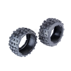 TOP SPEED RC WORLD Rear Knobby Tire Off Road 170x80mm 2PCS Fit 1/5 HPI ROVAN KM Rofun Baja 5B