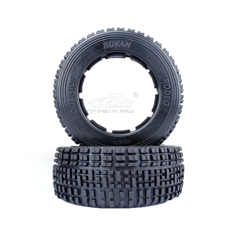 TOP SPEED RC WORLD 5SC rear tire set Fit 1/5 HPI Baja 5SC