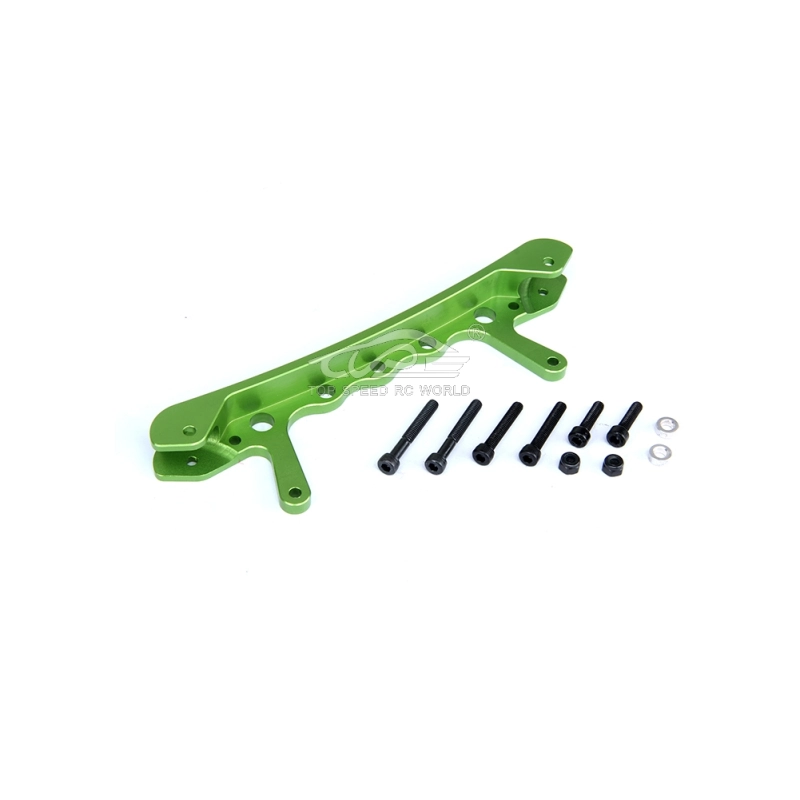 TOP SPEED RC WORLD TSRC CNC Rear shock brace set Green fit 1/5 RC Buggy HPI BAJA RV KM 5B 5T 5SC