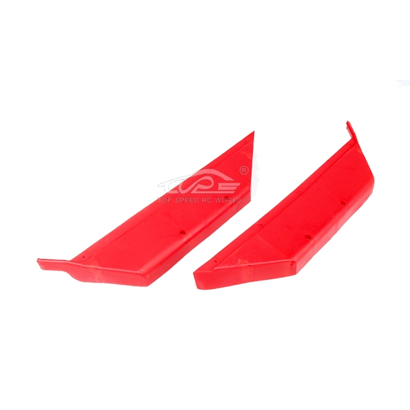 Nylon Side guard Kit Red for Losi 5ive T