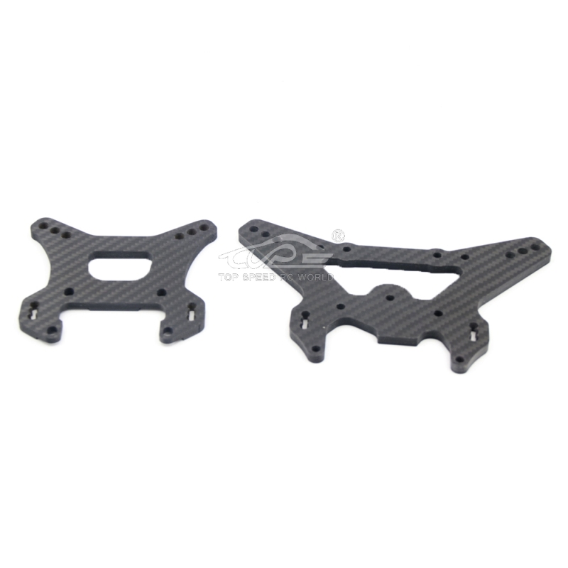 TOP SPEED RC WORLD GTBracing Carbon fiber Front and Rear shock absor for 1/5 lOSI 5IVE-T rovan LT