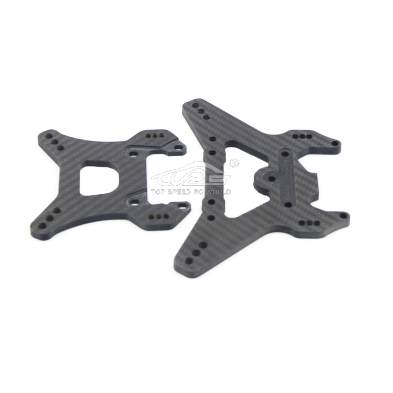 TOP SPEED RC WORLD GTBracing Carbon fiber Front and Rear shock absor for 1/5 lOSI 5IVE-T rovan LT