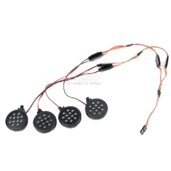 FLMLF Led lighting,direct insertion receiver (white light) for 1/5 hpi baja 5T