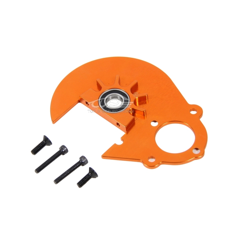 Alloy CNC Gear Plate set Orange for HPI Baja 5B 5T 5SC