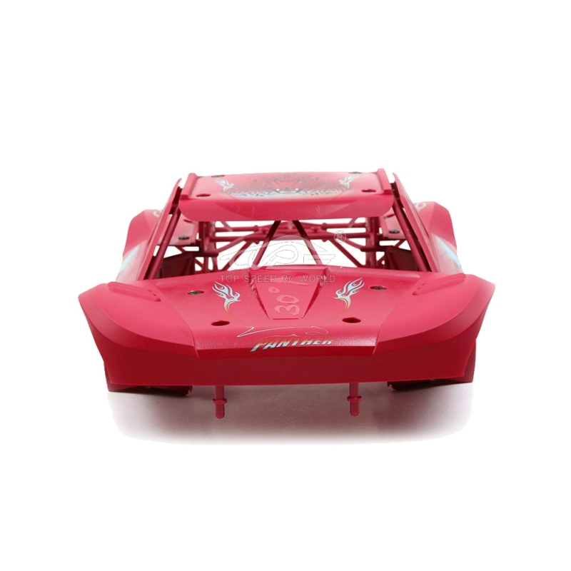TOP SPEED RC WORLD Body Completely set Include rollcage and bodyshell Pink for Losi 5ive T