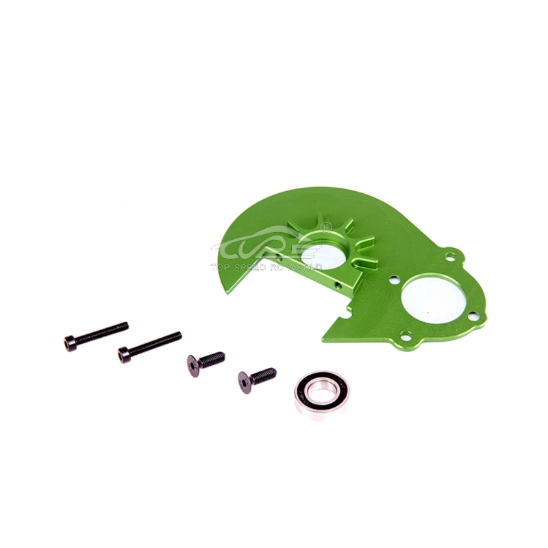 Alloy CNC Gear Plate set Green for HPI Baja 5B 5T 5SC