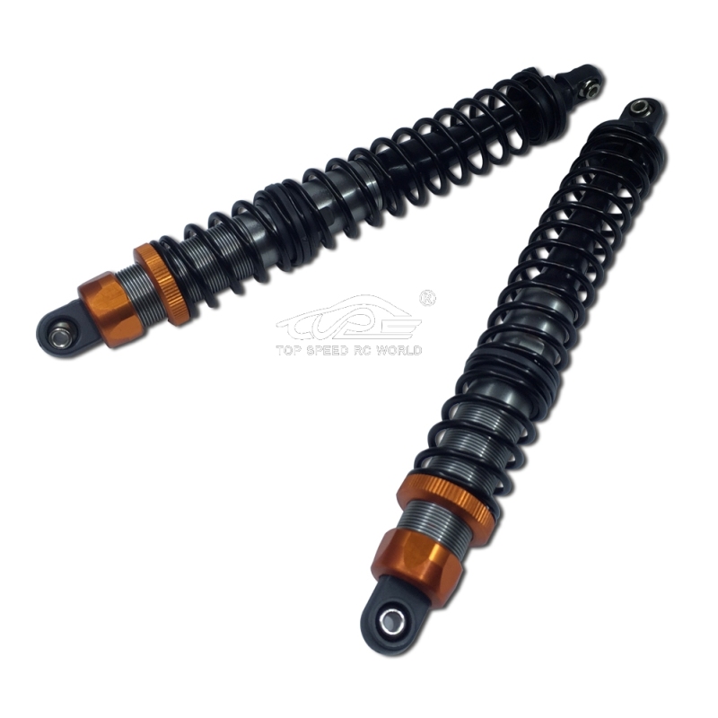 TOP SPEED RC WORLD Rear Shock Absorber 6mm 2pcs Fit 1/5 HPI ROVAN KM ROFUN BAJA 5B 5T 5SC TRUCK RC CAR PARTS