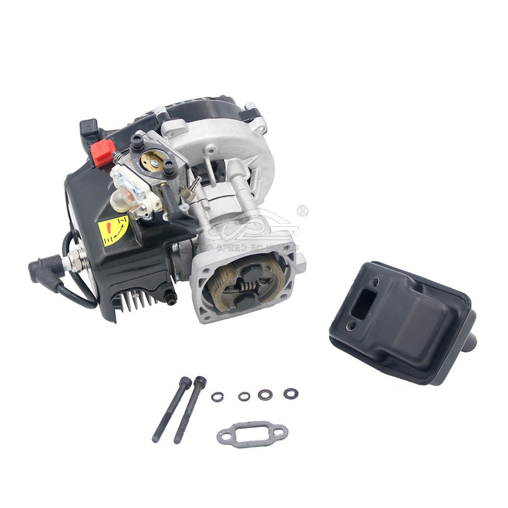 30,5cc Testa Cilindri 4 Bulloni TSRC XJM MOTORE 30,5CC Per 1/5 - Foto 7