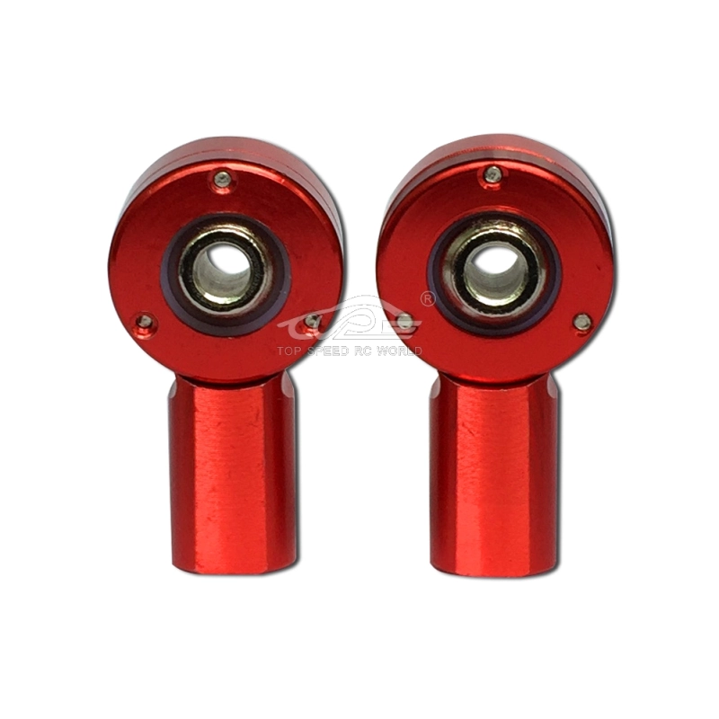 TOP SPEED RC WORLD Alloy Rear Rod End Reddish Orange for 1/5 RC Hpi Baja RV KM 5B