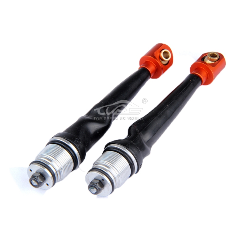 Alloy Rear shock shaft with boot set Fit 1/5 HPI Baja 5B 5T 5SC