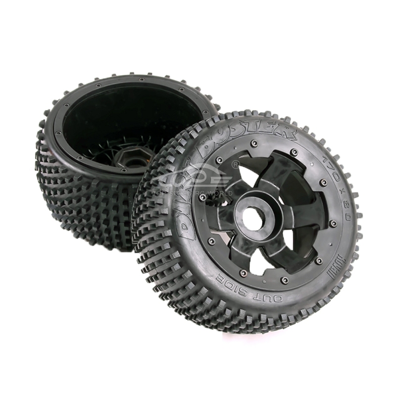 Rear off-road wheel set Fit 1/5 HPI Baja 5B