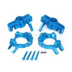 FLMLF Alloy Front Hub kit Blue fit Losi 5ive T