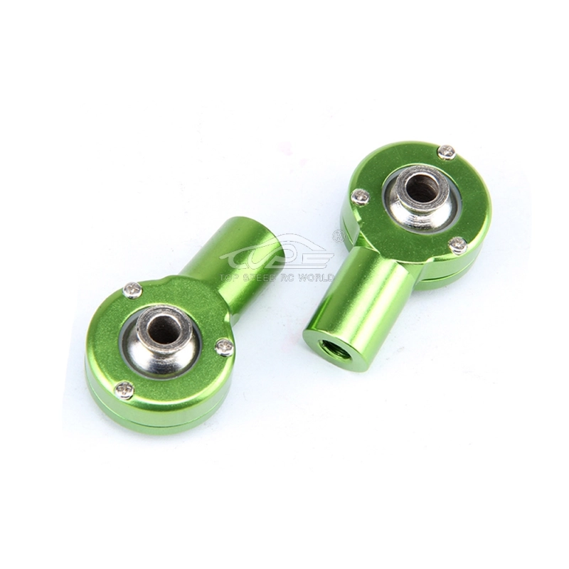 TOP SPEED RC WORLD Metal Front rod end set Green fit 1/5 RC Buggy HPI BAJA RV KM 5B