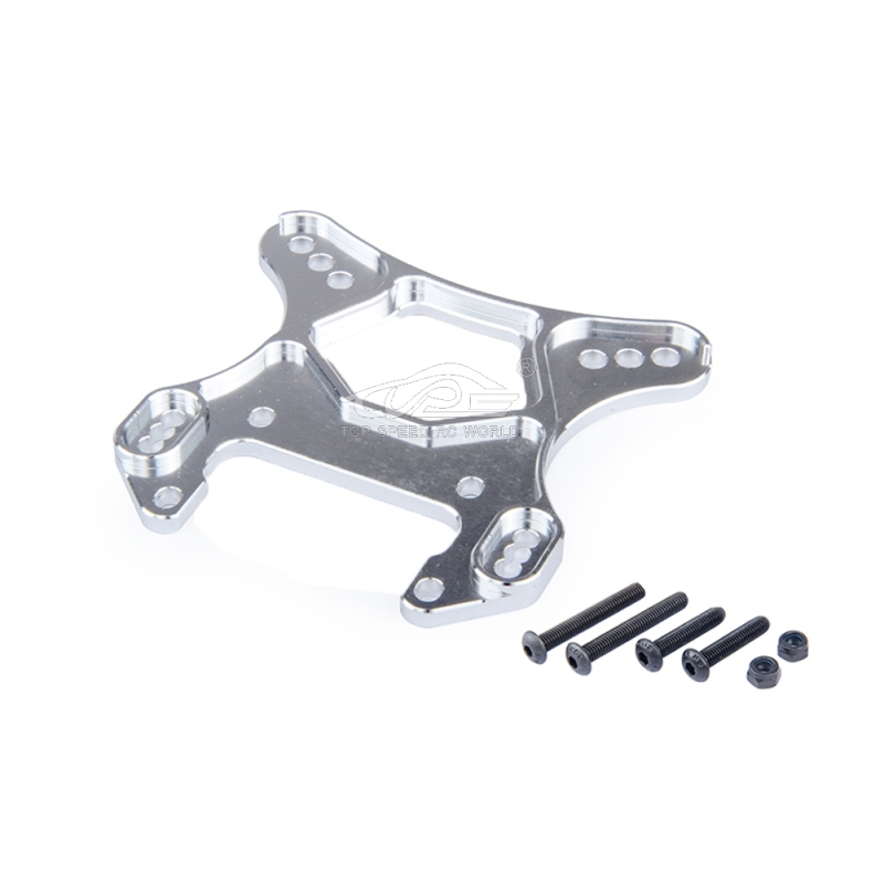 TOP SPEED RC WORLD Alloy 8MM front shock absorber bracket Silver fit Losi 5ive T