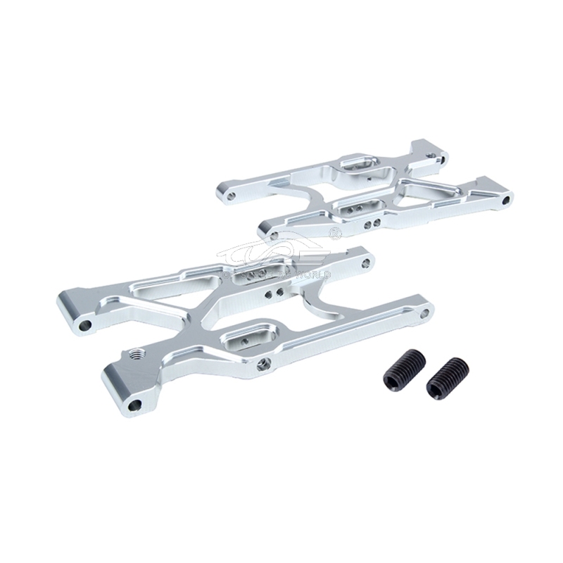 Alloy Rear Suspension Kit Silver fit Losi 5ive T