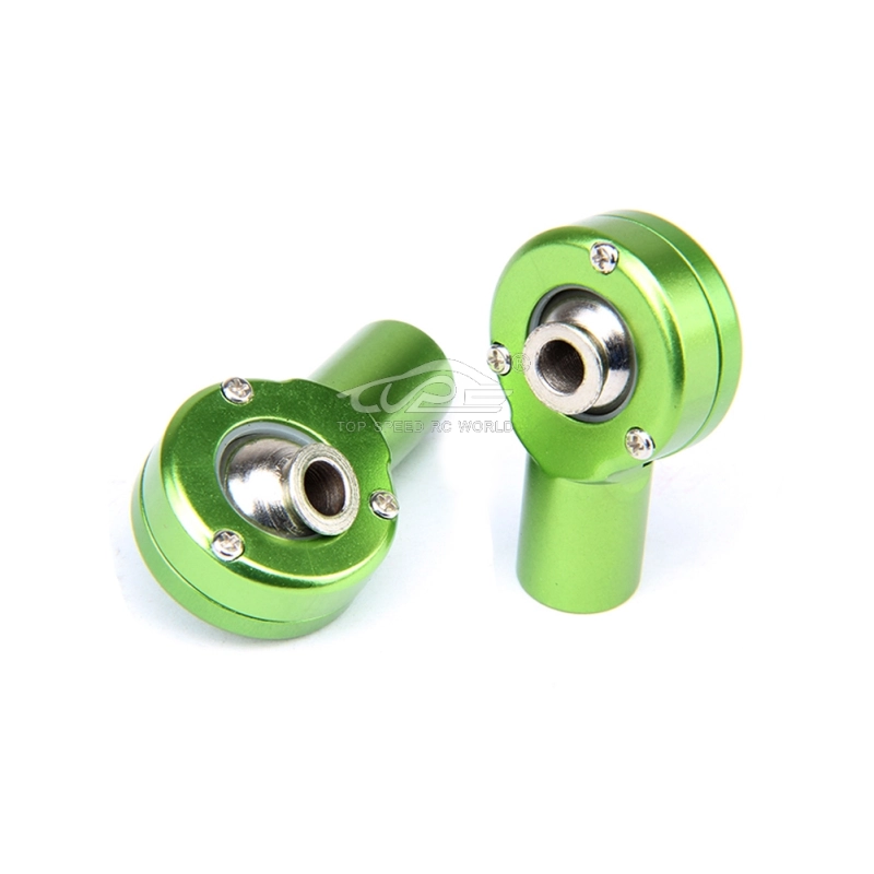 TOP SPEED RC WORLD Metal Front rod end set Green fit 1/5 RC Buggy HPI BAJA RV KM 5B