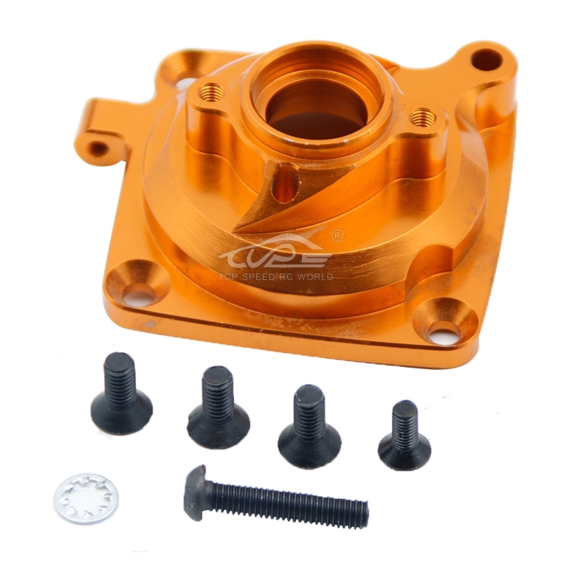 Alloy clutch housing kit Orange color fit HPI BAJA Rovan King Motor 5B 5T 5SC