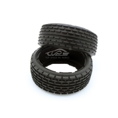 FLMLF Front Dirt Tire Skin 2PCS Fit 1/5 RC Buggy HPI BAJA Rovan Rofun KM 5B 170x60mm