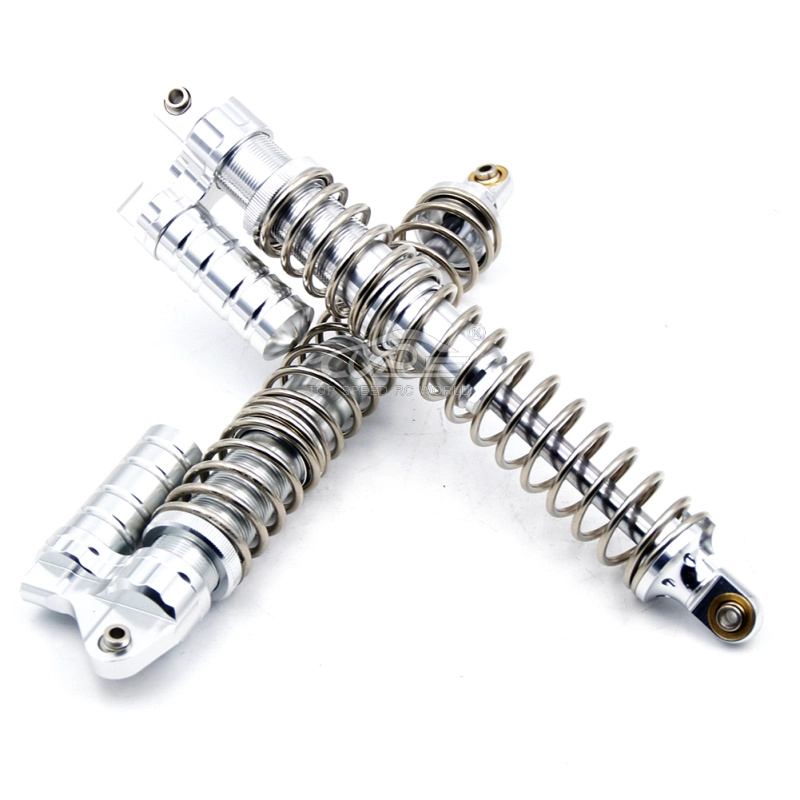 Alloy CNC Rear shock 8mm Silver for 1/5 RC HPI BAJA Rovan King Motor 5B 5T 5SC