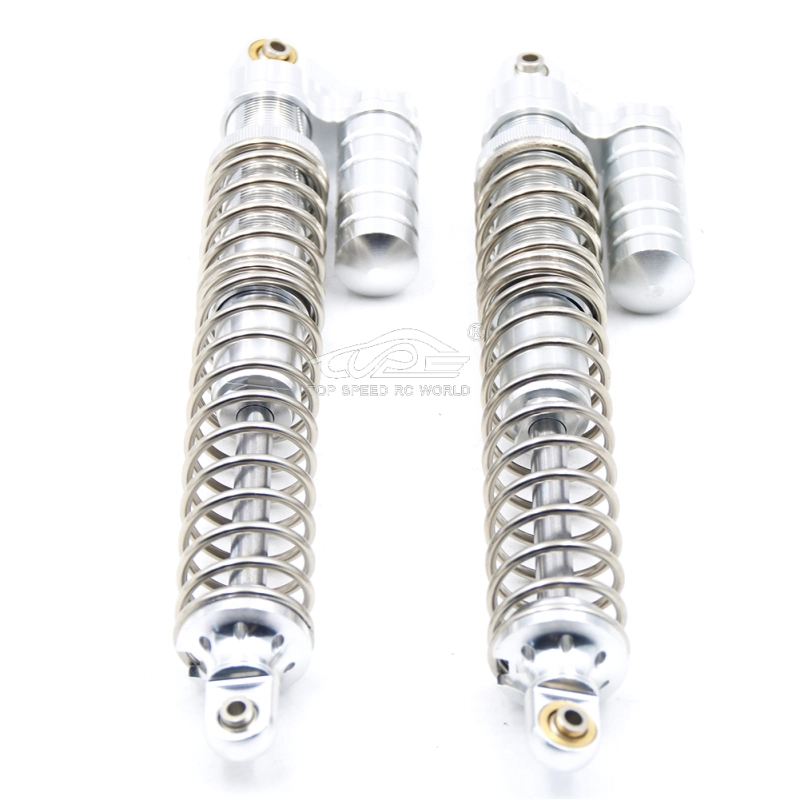 Alloy CNC Rear shock 8mm Silver for 1/5 RC HPI BAJA Rovan King Motor 5B 5T 5SC