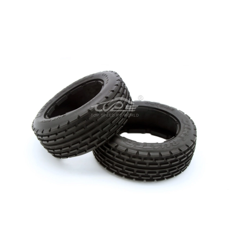TOP SPEED RC WORLD Front Dirt Tire Skin 2PCS Fit 1/5 RC Buggy HPI BAJA Rovan Rofun KM 5B 170x60mm